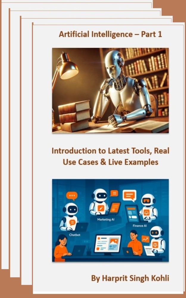 Artificial Intelligence - Part 1 - Introduction to Latest Tools, Real Use Cases & Live Examples