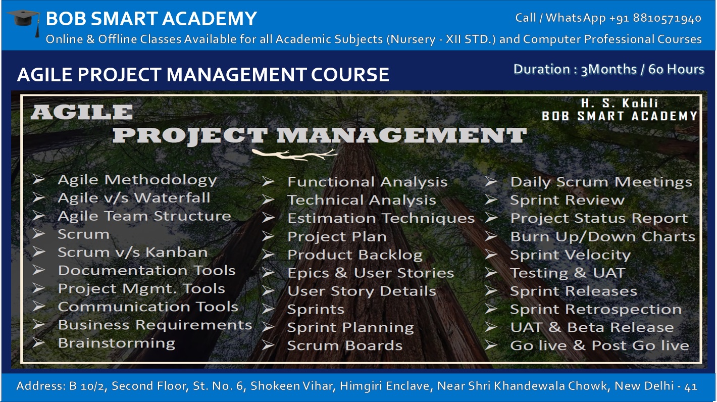 Agile Project Management Course