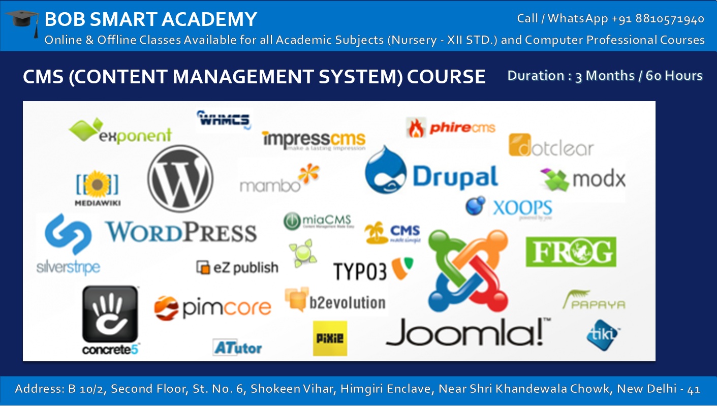 CMS Course For Beginners