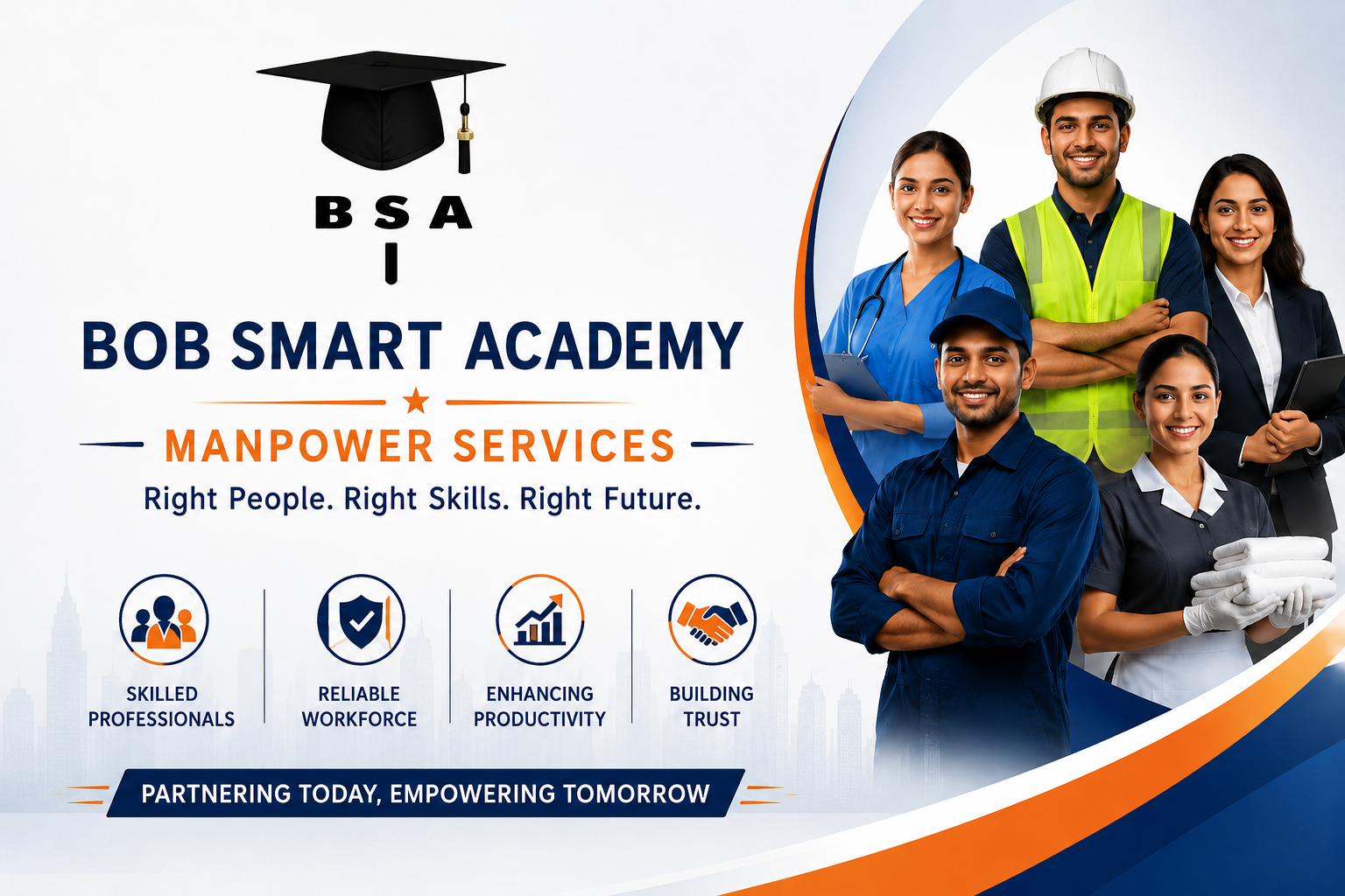 Professional Manpower Outsourcing services with competetive prices
