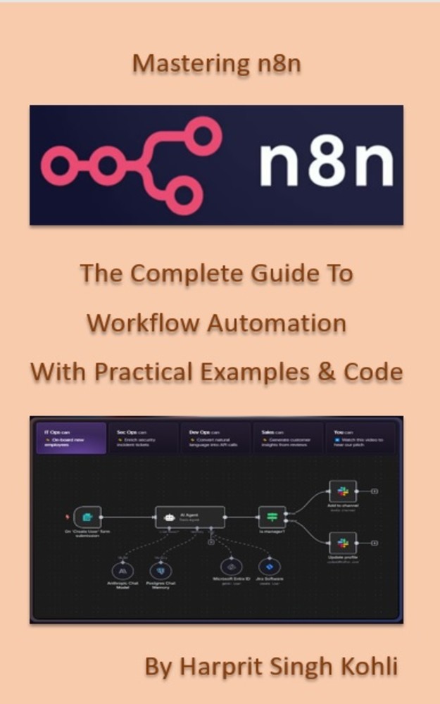 Mastering n8n - The Complete Guide To Workflow Automation With Practical Examples & Code