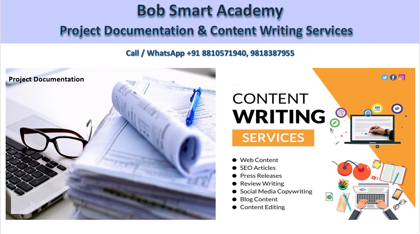 Project Documentation & Content Writing Services